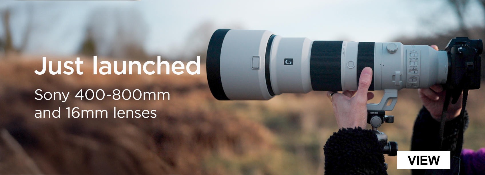 Just Launched Sony 400-600mm and 16mm Lenses