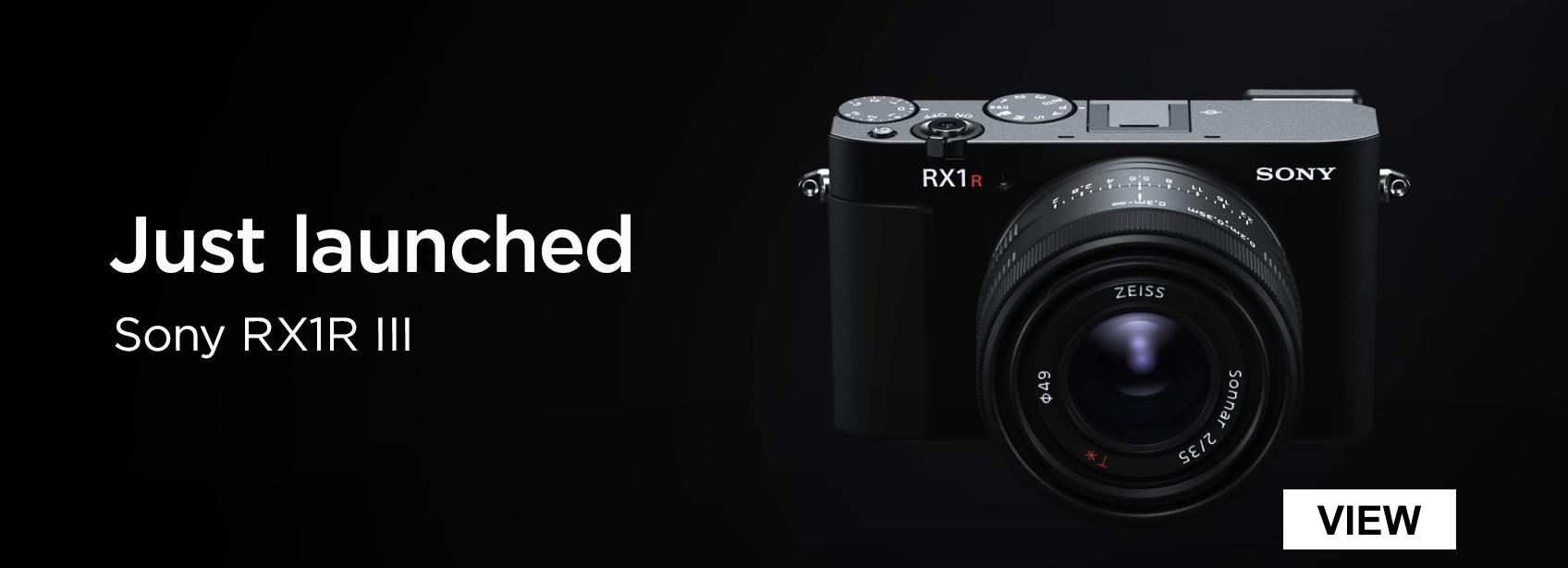 Just Launched Sony RX1R III 