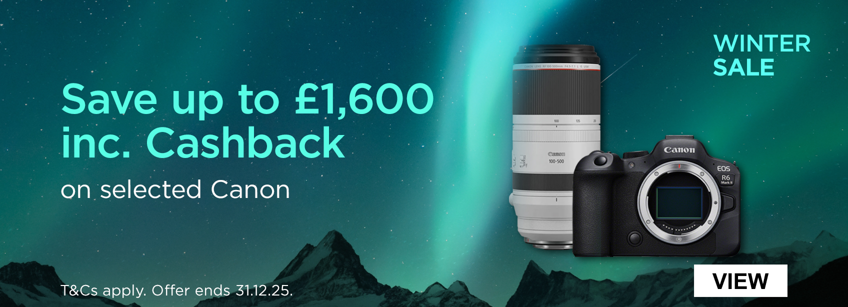 Canon Winter Sale