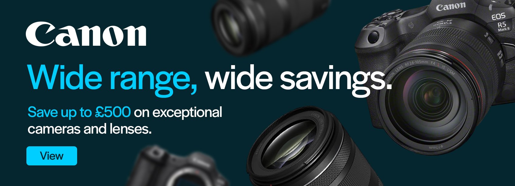 Canon save up to £500