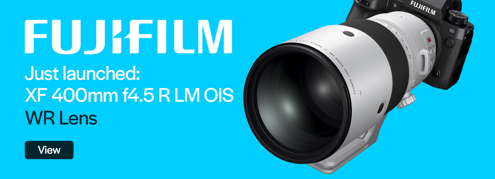 Just Launched Fujifilm 400mm

