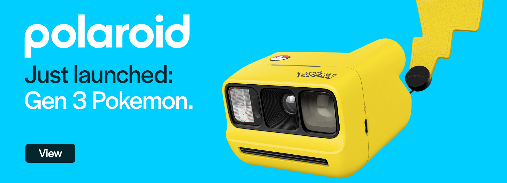 Just Launched Polaroid Pokémon