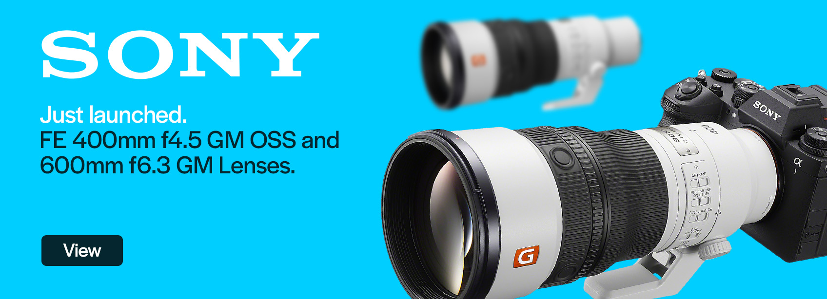 Just Launched Sony 400mm and 600mm lenses