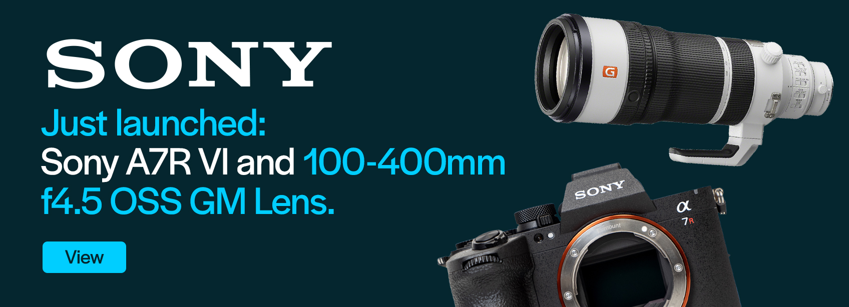 Just Launched Sony A7R VI and 100-400mm Lens