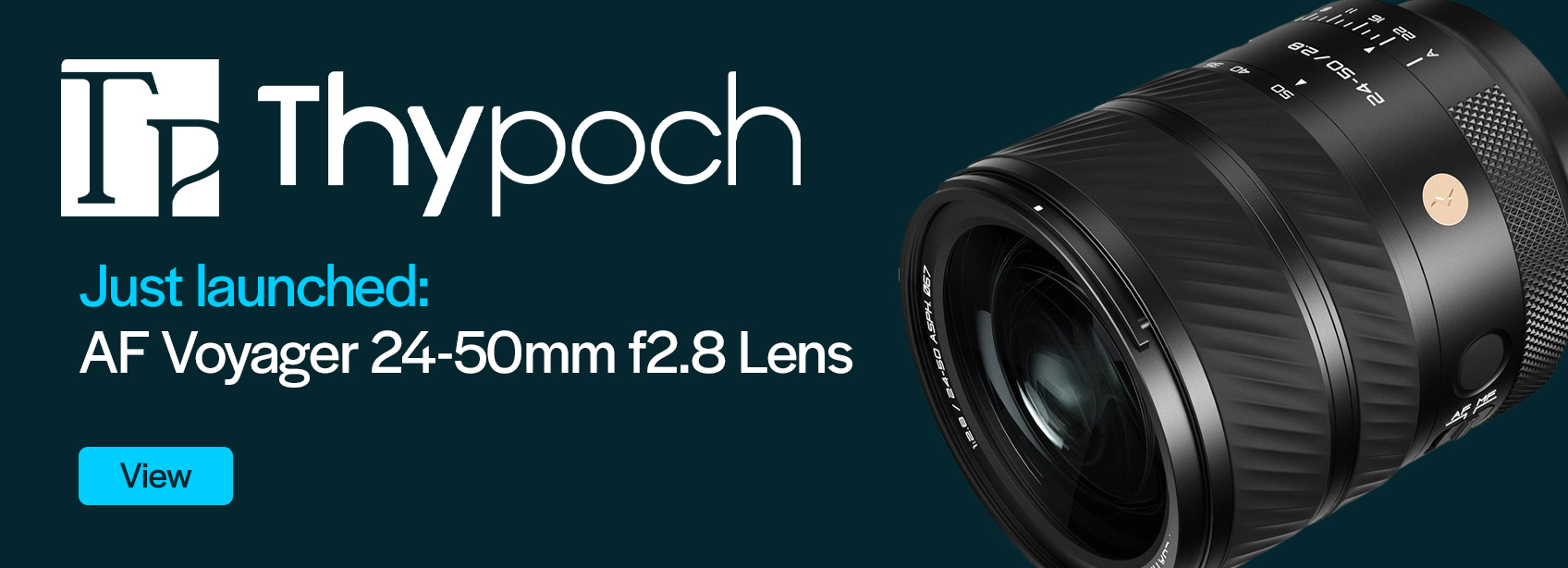 Just Launched Thypoch Voyager 24-50mm f2.8 Lens