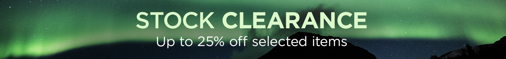 Stock Clearance 2025