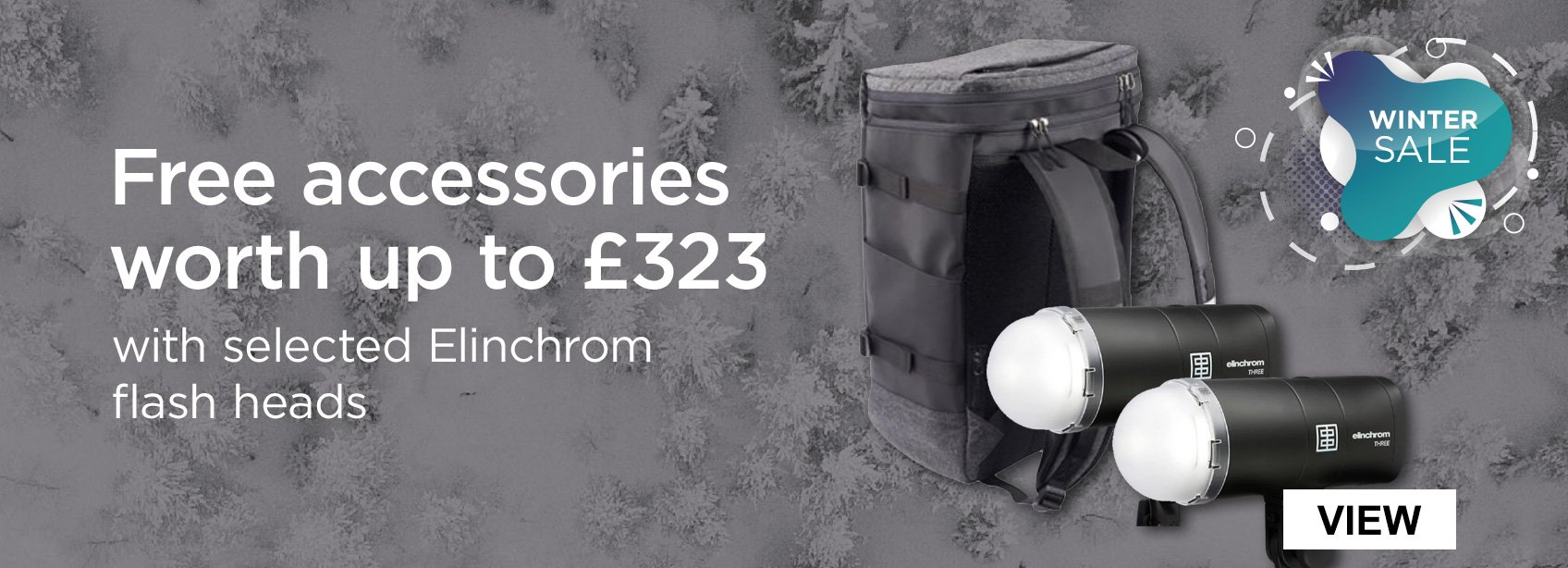 Free Accessories worth up to £323 with selected Elinchrom flash heads