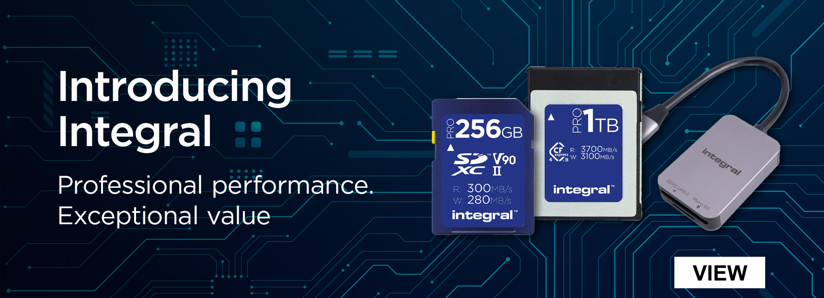 Introducing Integral - Professional performance. Exceptional value