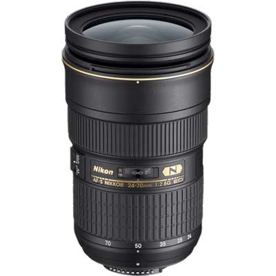 USED Nikon 24-70mm f2.8 G AF-S ED Lens